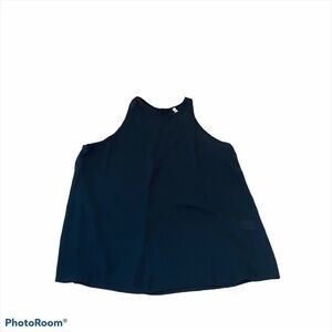 Lyss Loo black sheer dress tank top